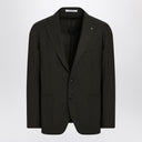 Tagliatore Single-breasted green jacket in virgin wool
