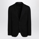 Tagliatore Black single-breasted jacket in wool