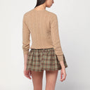 Suéter beige de punto trenzado en lana y cachemira de Polo Ralph Lauren