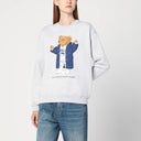 Sudadera Polo Bear gris claro de Polo Ralph Lauren