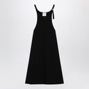 Courreges Courrèges Black ribbed mini dress