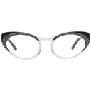 Chic Black Full-Rim Designer Eyewear