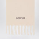 JACQUEMUS The beige Moisson scarf