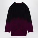 The Attico Oversized pink degrade jumper