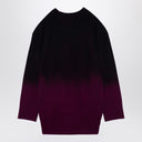 The Attico Oversized pink degrade jumper