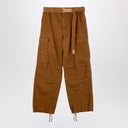 Pantalon cargo en coton beige Sacai x Carhartt WIP