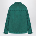 The Attico Green cotton shirt