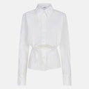 The Attico White cotton shirt