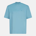 The Attico Light blue cotton T-shirt