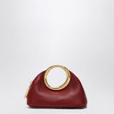 JACQUEMUS Dark red mini Calino pouch
