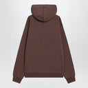 JACQUEMUS Brown cotton hoodie