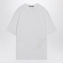 JACQUEMUS White cotton crew neck T-shirt