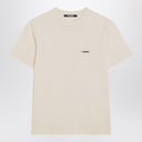 JACQUEMUS Light beige Gros Grain T-shirt