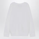 Polo Ralph Lauren White jersey sweatshirt with Polo Bear