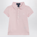 Polo Ralph Lauren Pink cotton polo shirt with embroidered logo