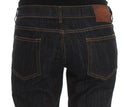 Chic Blue Straight Fit Designer Jeans