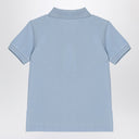 Polo Ralph Lauren Light blue cotton polo shirt with logo embroidery