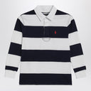 Polo Ralph Lauren White/navy striped polo shirt