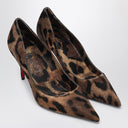 Zapatos de salón Miss Z de piel de potro con estampado de leopardo de Christian Louboutin