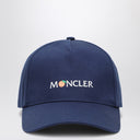 Gorra de béisbol azul Moncler Genius con logotipo