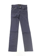 Blue Cotton Women Jeans