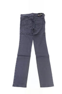 Blue Cotton Women Jeans