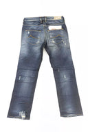 Blue Cotton Women Jeans With Pony Skin Label