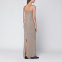 Vestido Fiona de ALMADA LABEL en cachemir beige cepillado