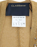 Embellished Gold Shimmer Shrug