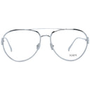Silver Women Glasses Frame