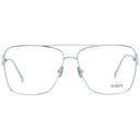Silver Women Glasses Frame