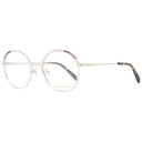 Gold Women Glasses Frame