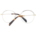 Gold Women Glasses Frame