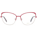 Red Women Glasses Frame