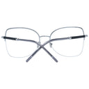 Silver Women Glasses Frame