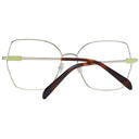 Gold Women Glasses Frame