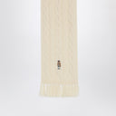 Bufanda Polo Bear de Polo Ralph Lauren en lana color crema