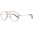 Rose Gold Men Glasses Frame