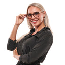Brown Women Glasses Frame