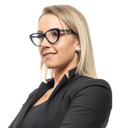 Blue Women Glasses Frame