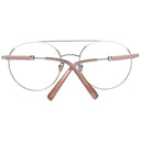 Silver Women Glasses Frame