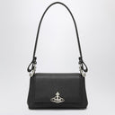 Vivienne Westwood Small black smooth Hazel shoulder bag