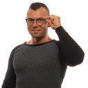 Gray Men Glasses Frame