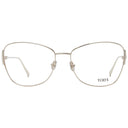 Gold Women Glasses Frame