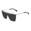 Gray Metal Sunglasses