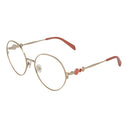 Gold Women Glasses Frame