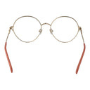 Gold Women Glasses Frame