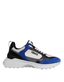 Multicolor Canvas Quad Fabric Medusa Low Top Sneakers Shoes Versace