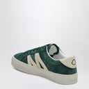 Moncler Green suede leather Monaco2 trainer