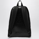 Balenciaga Black Explorer backpack in leather with printed stickers